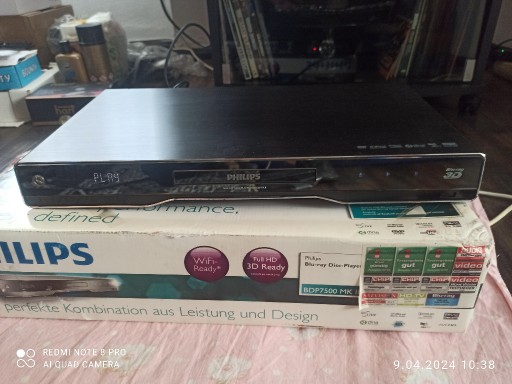 Zdjęcie oferty: ODTWARZACZ BLU -RAY 3D PHILIPS 7500/B2