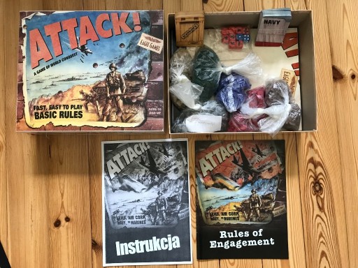 Zdjęcie oferty: Gra planszowa "Attack!" od Eagle Games