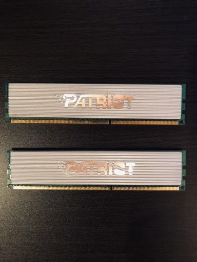 Zdjęcie oferty: Pamięć RAM DDR3 1600 Patriot 2x1GB
