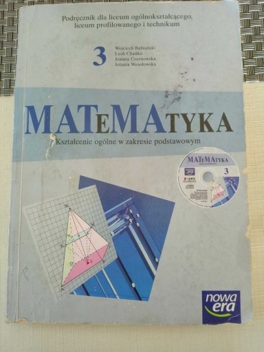 Zdjęcie oferty: Matematyka cz 3 Nowa Era