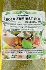 Zdjęcie oferty: zioła zamiast soli 100 g eurodarm