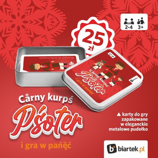 Zdjęcie oferty: Karty do gry Psioter - Czarny Kurp - Piotruś