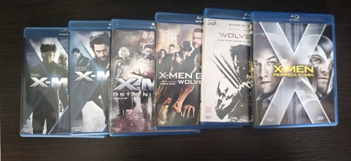 Zdjęcie oferty: X-Men 6 filmów Blu-ray