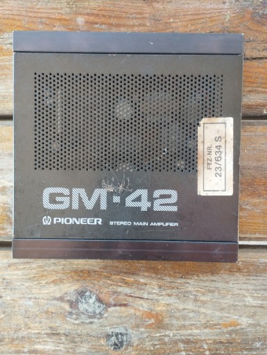 Zdjęcie oferty: Wzmacniacz samochodowy GM 42 pioneer