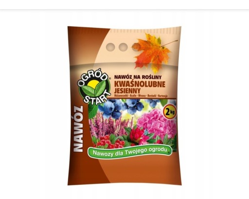 Zdjęcie oferty: Jesienny nawóz na rośliy kwaśnolubne 2kg 