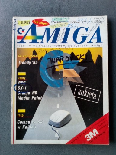 Zdjęcie oferty: Amiga 1/95 magazyn 