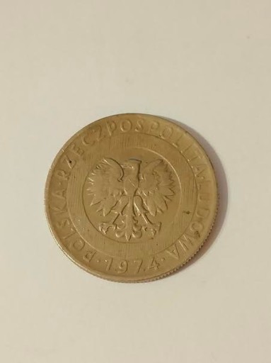 Zdjęcie oferty: MONETA - 20 ZŁ ZŁOTYCH 1974 WIEŻOWIEC i KŁOSY