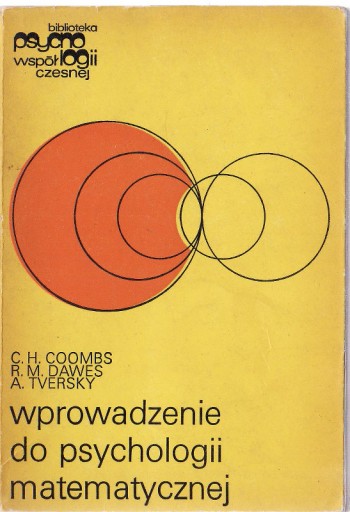 Zdjęcie oferty: Wprowadzenie do psychologii matematycznej 