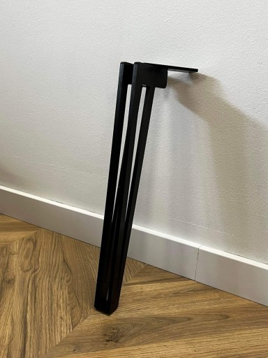 Zdjęcie oferty: Czarna Noga metalowe! Nogi loft Stolik kawowy 70cm