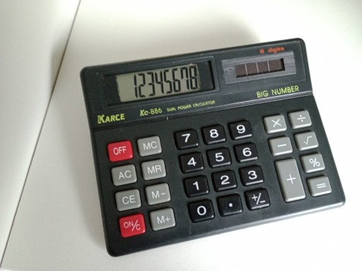 Zdjęcie oferty: kartce kc-b86 kalkulator naukowy do szkoły pracy