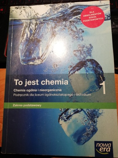 Zdjęcie oferty: To jest chemia 1 Podręcznik A. Mrzigod, Janusz Mrzigod, Romuald Hassa