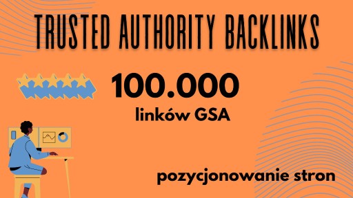 Zdjęcie oferty: 100.000 Linków GSA - poyzcjonowanie linkami 
