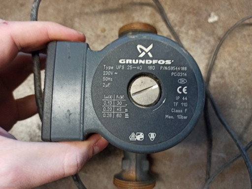 Zdjęcie oferty: Pompa cyrkulacyjna - GRUNDFOS UPS 25-40 180