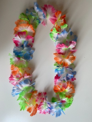 Zdjęcie oferty: Kwiaty Hawajskie naszyjnik