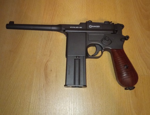 Zdjęcie oferty: Wiatrówka pistolet Mauser C96 4,5mm BB,s Full auto BlowBack