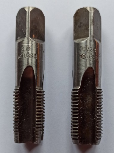 Zdjęcie oferty: Gwintownik rurowy ręczny G1/2" prawoskrętny komplet 2 sztuki