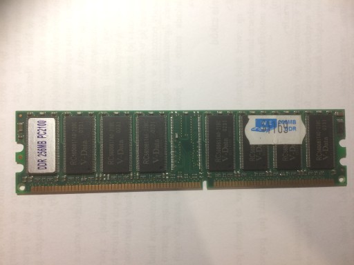 Zdjęcie oferty: Pamięć RAM 256MB DDR PC2100
