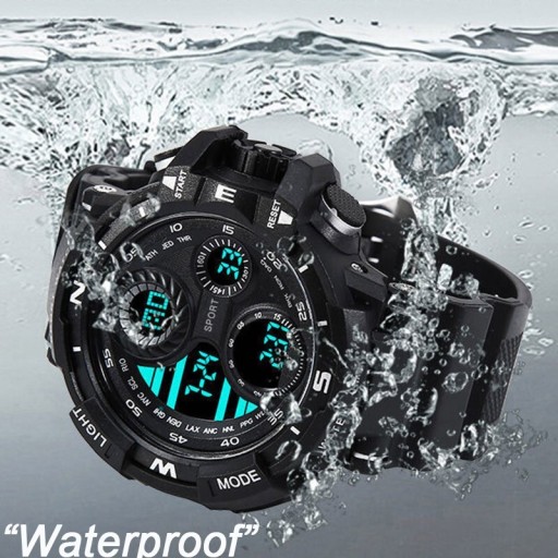Zdjęcie oferty: Sportowy wodoszczelny zegarek 