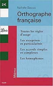 Zdjęcie oferty: NATHALIE BACCUS - ORTHOGRAPHE FRANCAISE