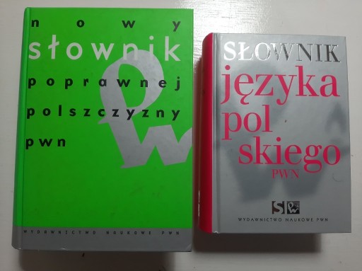 Zdjęcie oferty: Słownik języka polskiego + Słownik poprawnej PWN