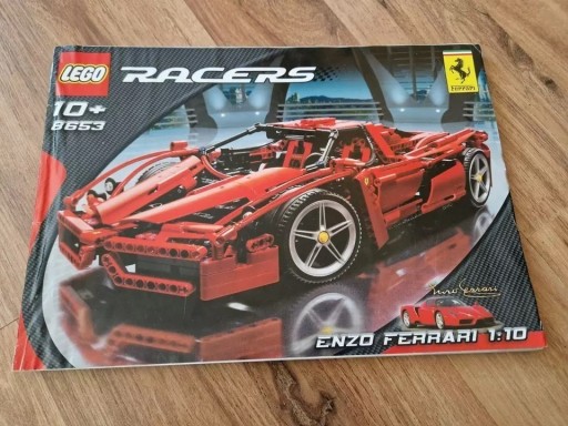 Zdjęcie oferty: Lego Technic Ferrari Enzo 8653 z oświetleniem .