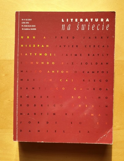 Zdjęcie oferty: Literatura na Świecie nr 9-10/2004