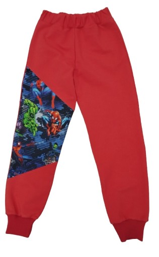 Zdjęcie oferty: spodnie spiderman  rozm 134 handmade 