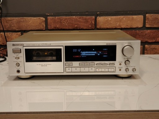 Zdjęcie oferty: PIONEER CT-737 MARK II Rzadki magnetofon kasetowy 