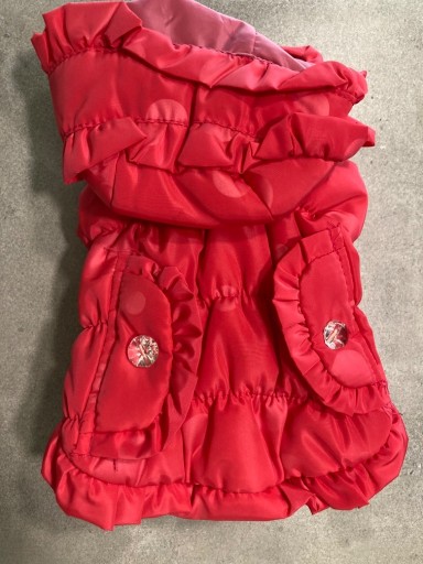 Zdjęcie oferty: Cudna zimowa kurteczka dla małego pieska XS - Nowa