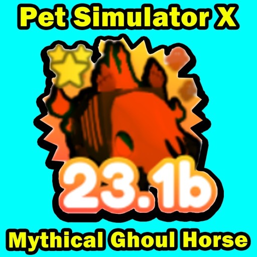 Zdjęcie oferty: pet symulator X Mythical Ghoul Horse 