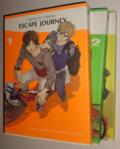 Zdjęcie oferty: manga Escape Journey 1-3 yaoi Kotori