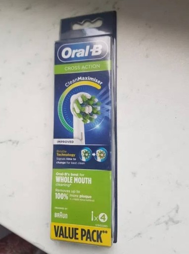 Zdjęcie oferty: Nowe Końcówki Oral-B cross action 3szt oryginał