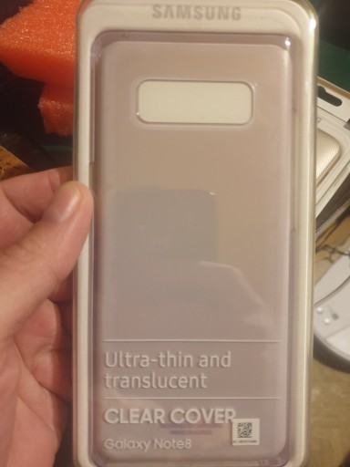 Zdjęcie oferty: Samsung Note 8 obudowa Oryginał case silikon nowa