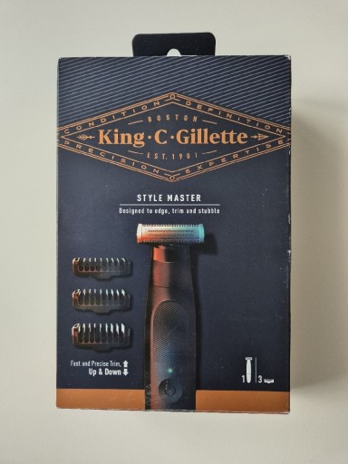 Zdjęcie oferty: King C. Gillette Style Master Braun tymer