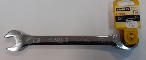 Zdjęcie oferty: Stanley Klucz płaski z grzechotką 18mm 