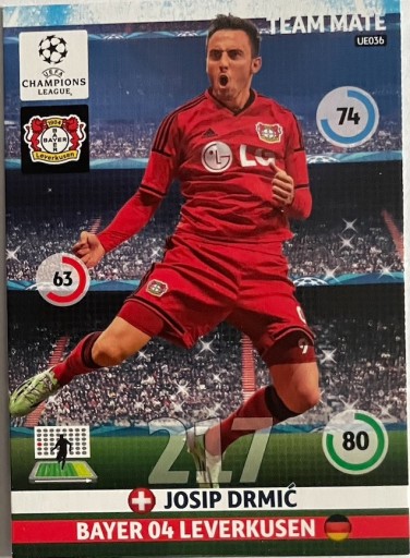 Zdjęcie oferty: karta Josip Drmić, Panini, UEFA, Champions League