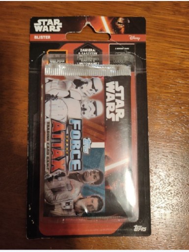 Zdjęcie oferty: Nowe karty Star Wars w blistrze 30 sztuk 