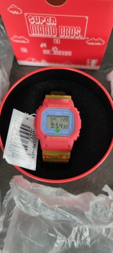 Zdjęcie oferty: Zegarek limitowany G-Shock Mario Bros 