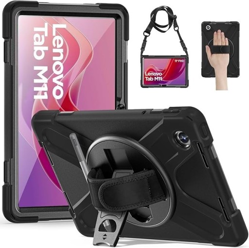 Zdjęcie oferty: Etui Gerutek do Lenovo Tab M11 2024 – pancerne, czarne