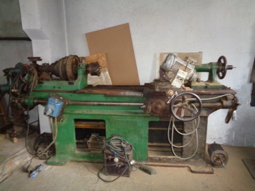 Zdjęcie oferty: Zabytkowa maszyna ,Tokarka do drewna
