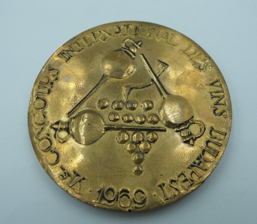 Zdjęcie oferty: Medal Międzynarodowy Konkurs Win 1969 Budapest