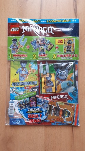 Zdjęcie oferty: Magazyn LEGO Ninjago 2/2022 - figurka Benthomaar