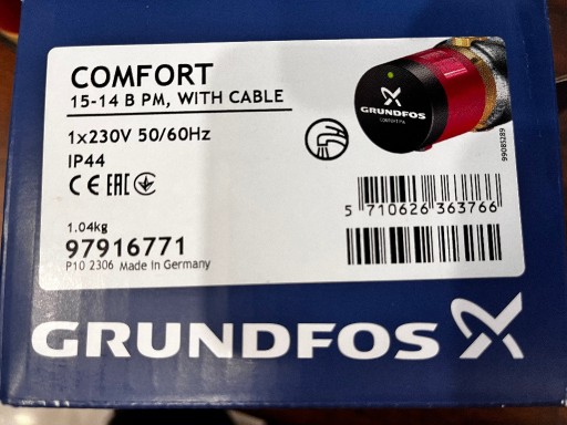 Zdjęcie oferty: Pompa Grundfos comfort 15-14 B PM