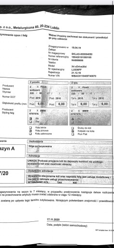 Zdjęcie oferty: Koła (opony i felgi aluminiowe)