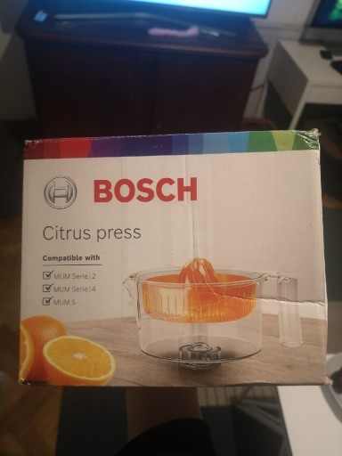 Zdjęcie oferty: Bosch mum 5 przystawka do wyciskania soku nowa