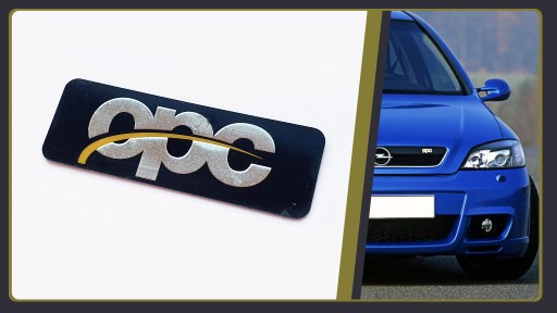 Zdjęcie oferty: Opel Astra G Zafira A emblemat grill atrapa OPC