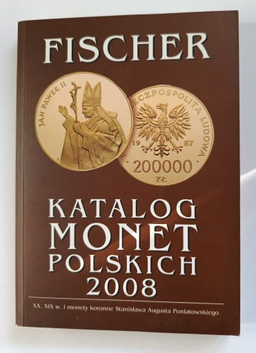 Zdjęcie oferty: Katalog monet polskich 2008 - Fischer