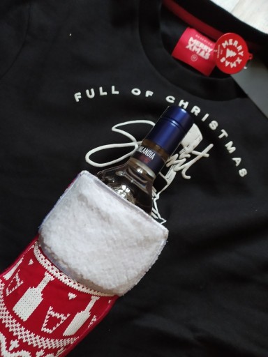 Zdjęcie oferty: Bluza świąteczna HM XL z miejscem na butelkę 