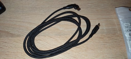 Zdjęcie oferty: Kabel z końcówką magnetyczną, USB C - USB C, 1,8M 240w ruchomy, komplet