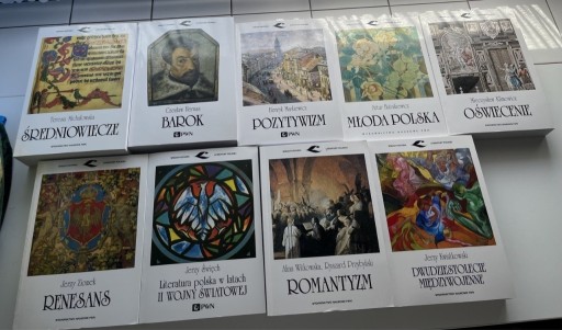 Zdjęcie oferty: WIELKA HISTORIA LITERATURY POLSKIEJ 9 TOMÓW 